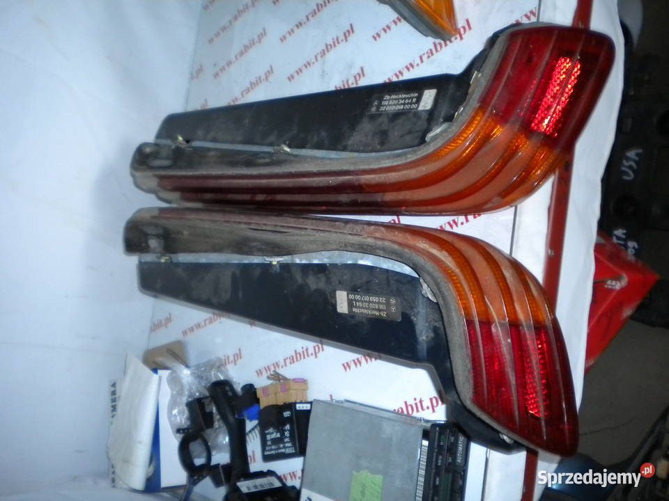 zderzak lampa migacz narożnik Mercedes W116 USA Skórzewo