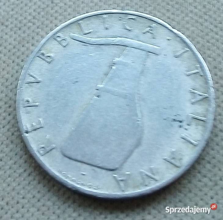 WŁOCHY5 LIRÓW1954 r Legionowo