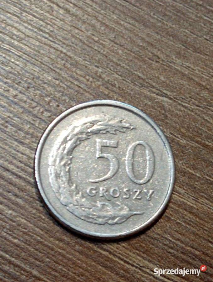 Sprzedam drugie 50 gr 1991 r Numizmatyka Chełm sprzedam