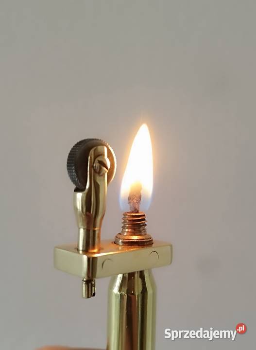 Zapalniczka benzynowa retro mosiądz replika Kraków