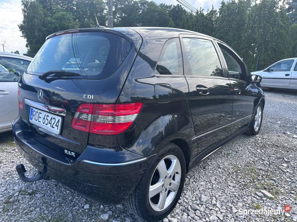 Mercedes B180 CDI Zadbany Bez Rdzy kurtyny powietrzne Ładna