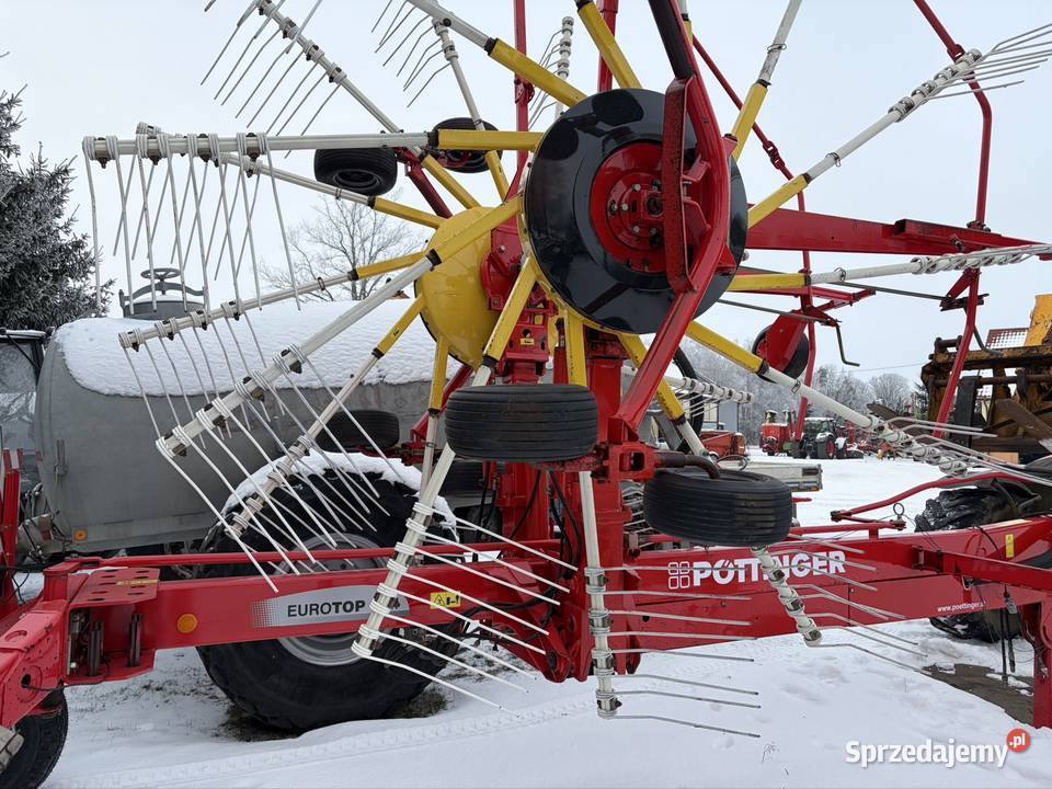 Zgrabiarka 2 karuzelowa Pottinger Euro Top 771 A Myszyniec