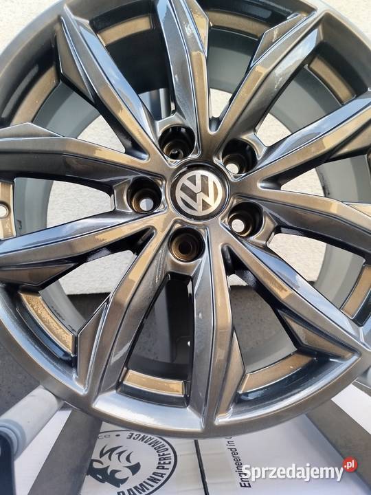 B011 Felgi aluminiowe 70 x 17 5x112 ET 35 VW Samochodowe śląskie Bąków sprzedam