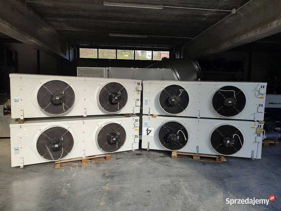 Chłodnica GEA KUBA SGBE122 50kW 7mm grzałki Magazynowanie Niedźwiedź