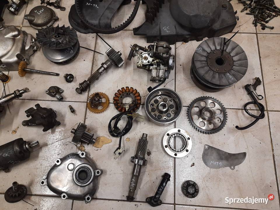 Yamaha Majesty 250 silnik części wał cylinder Silniki i osprzęt dolnośląskie Jelenia Góra