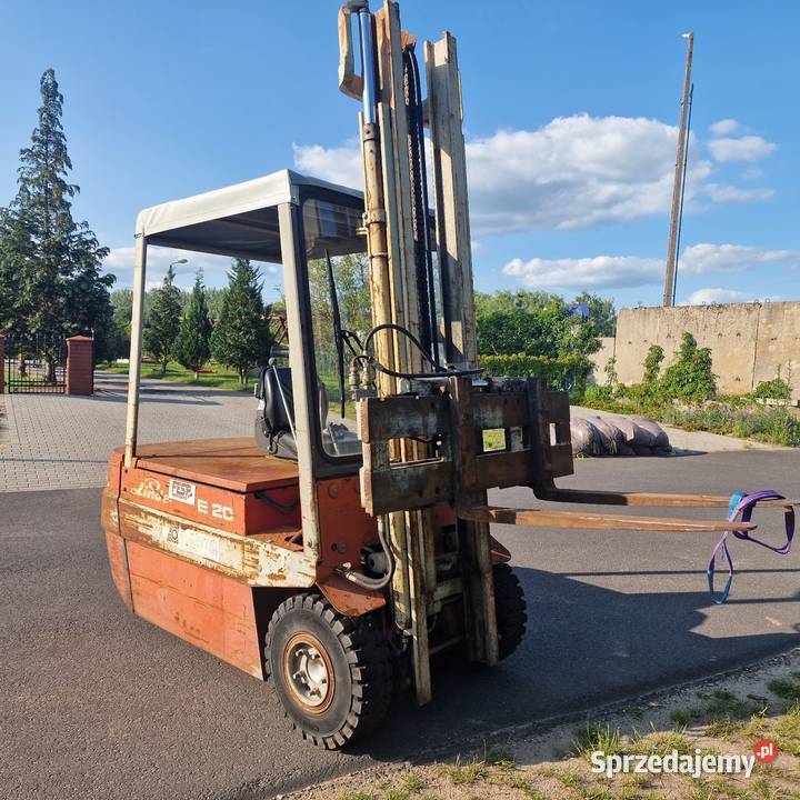 Wózek widłowy widlak Linde e20 elektryczny 2t Ruda