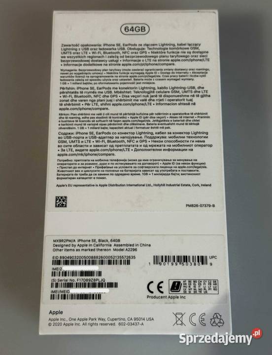 IPhone SE 2020 Wilkowo
