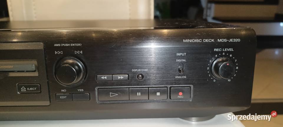 Sony MDS JE320 odtwarzacz Mini disc świętokrzyskie Sędziszów