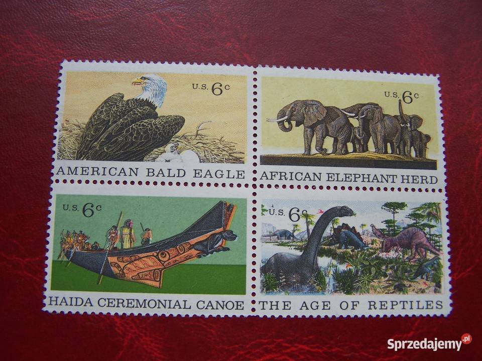 USA 1970 MNH Mi 99902 Fauna zwierzęta Filatelistyka Tychy