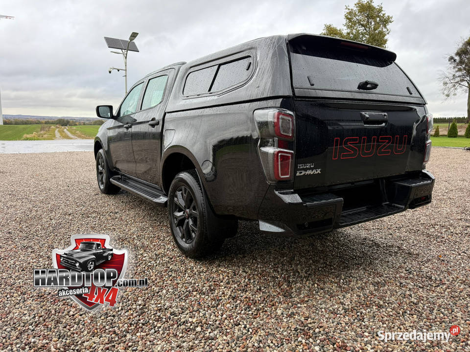 Zabudowa Isuzu D Premium HARDTOP na pakę Szyby osobowe warmińsko-mazurskie Pasłęk