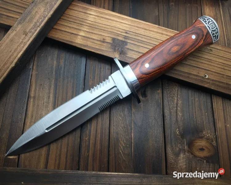 Nóż Myśliwski Bagnet Dagger Sztylet 3Cr13Wov lubelskie Łuków