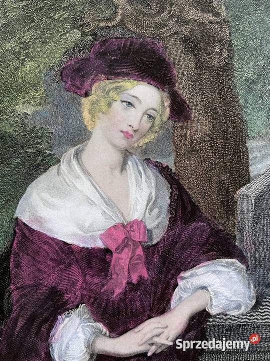 Staloryt XIX wiek Amine wg Goethego Warszawa sprzedam