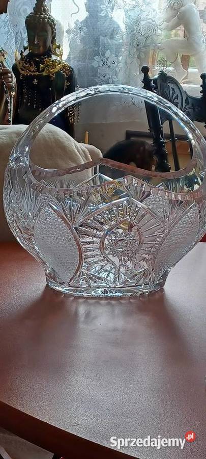 kosz kryształowy o wadze 5 kilogramów Czechy Akcesoria cukiernicze Poznań