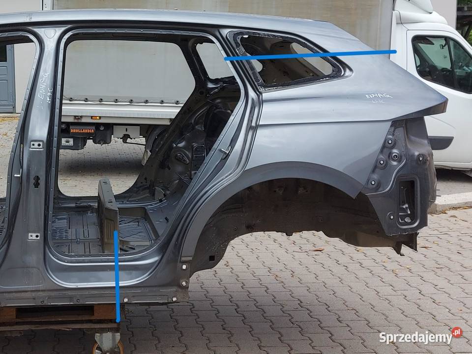 Skoda Enyaq 5LA iV60 ĆWIARTKA BŁOTNIK LEWY TYŁ