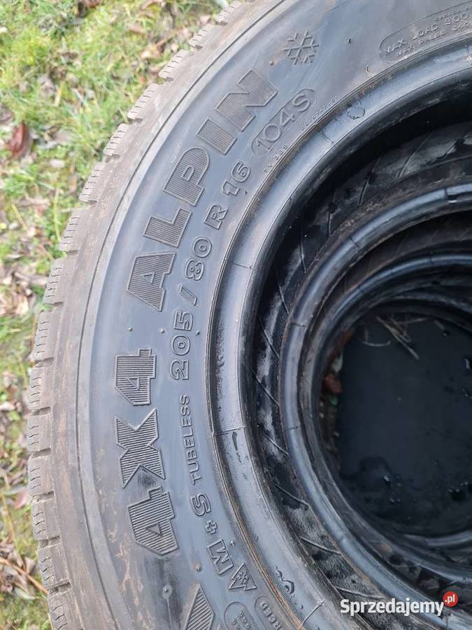 Opony Michelin Alipn 4x4 20580R16 Poznań