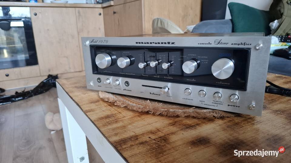 Marantz 1070 Vintage Amplifier Klasyk Wzmacniacze i pokrewne Elektronika Namysłów