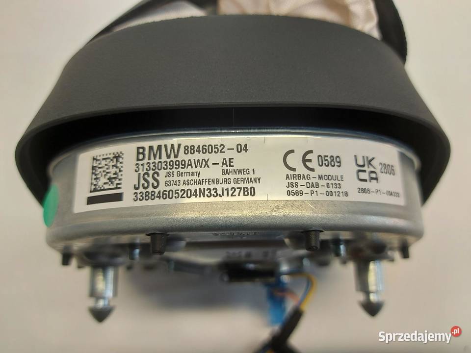 BMW iX1 X1 U11 Poduszka powietrzna Airbag