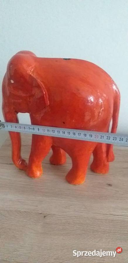 Duży słoń Niemiecki Porcelana i szkło Porcelana i szkło łódzkie sprzedam