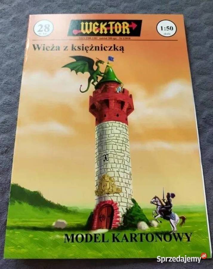 Model kartonowy wydawnictwo WEKTOR Wieża z Przemyśl