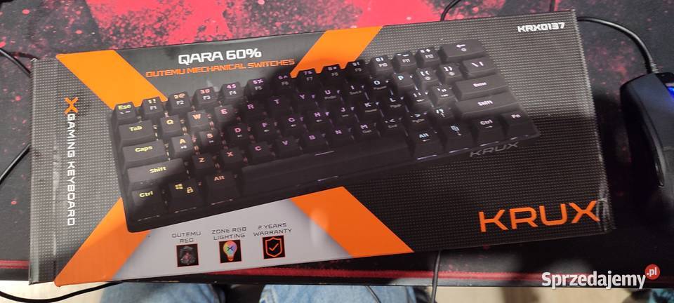 Klawiatura krux qara RGB 60 Inowrocław