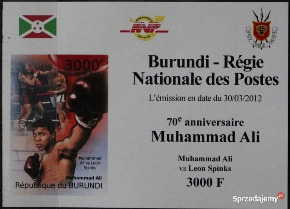 Burundi boks 5 bloków Oborniki