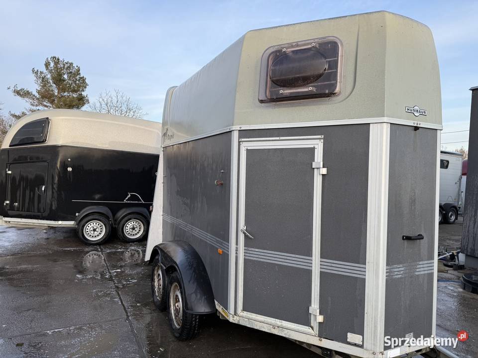 Humbaur przyczepa do koni 2000 pomorskie Solnica