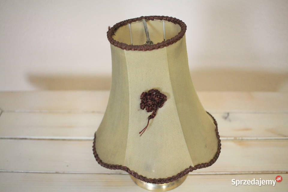 Lampa porcelanowa Styl rococo Art deco PRL śląskie Pszczyna