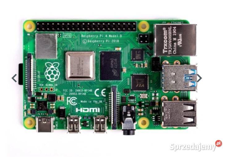Raspberry Pi 4 model B 4GB RAM 15GHz obudowa Sulechów