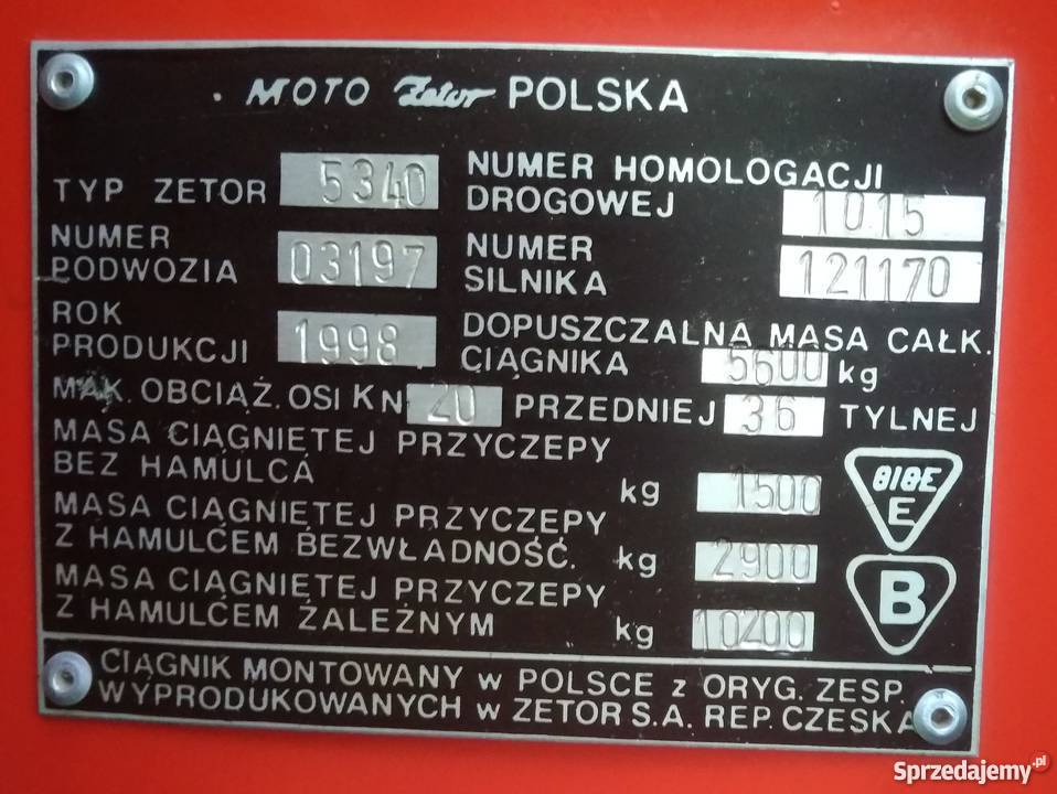 Zetor 5340 Kuśmierki
