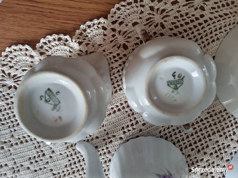 Serwis kawowy Chodzież Porcelana i szkło Nakło nad Notecią sprzedam