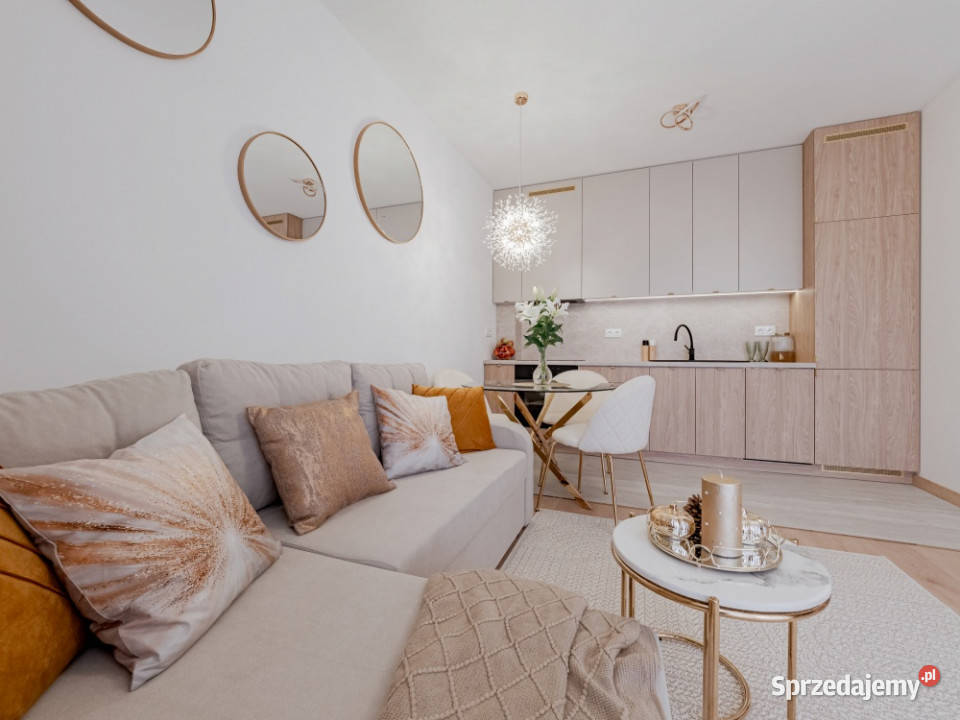 Apartament 40m2 wysoki standard 2 pokoje w nowym Rok budowy 2025