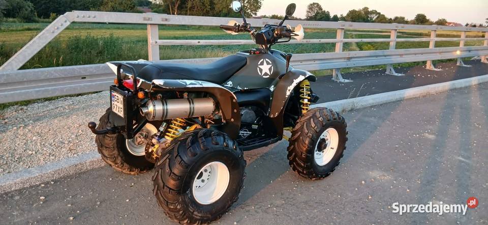 Quad Polaris Sclambler 500 zielony Nowy Korczyn