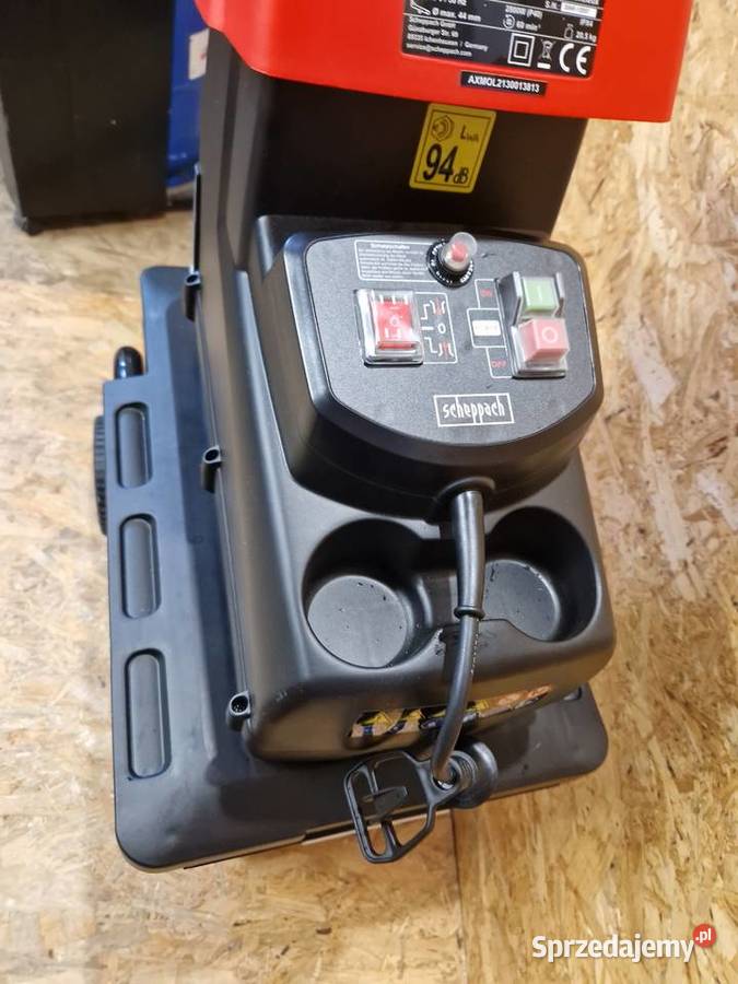 Rozdrabniacz ogrodowy Scheppach GS60 cichy Głogowa