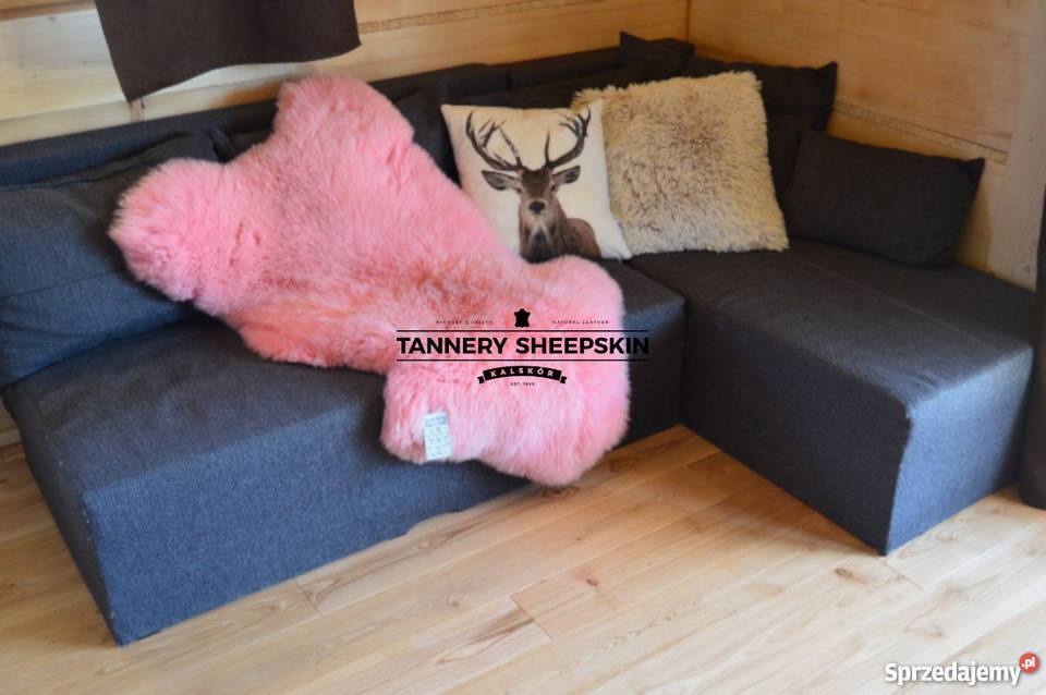 Skóra Owcza Jasny Róż Farbowana 90110