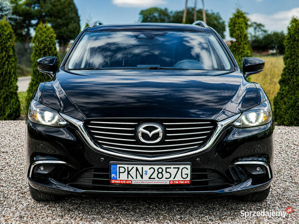 Mazda 6 III 2012 czarny Sadlno
