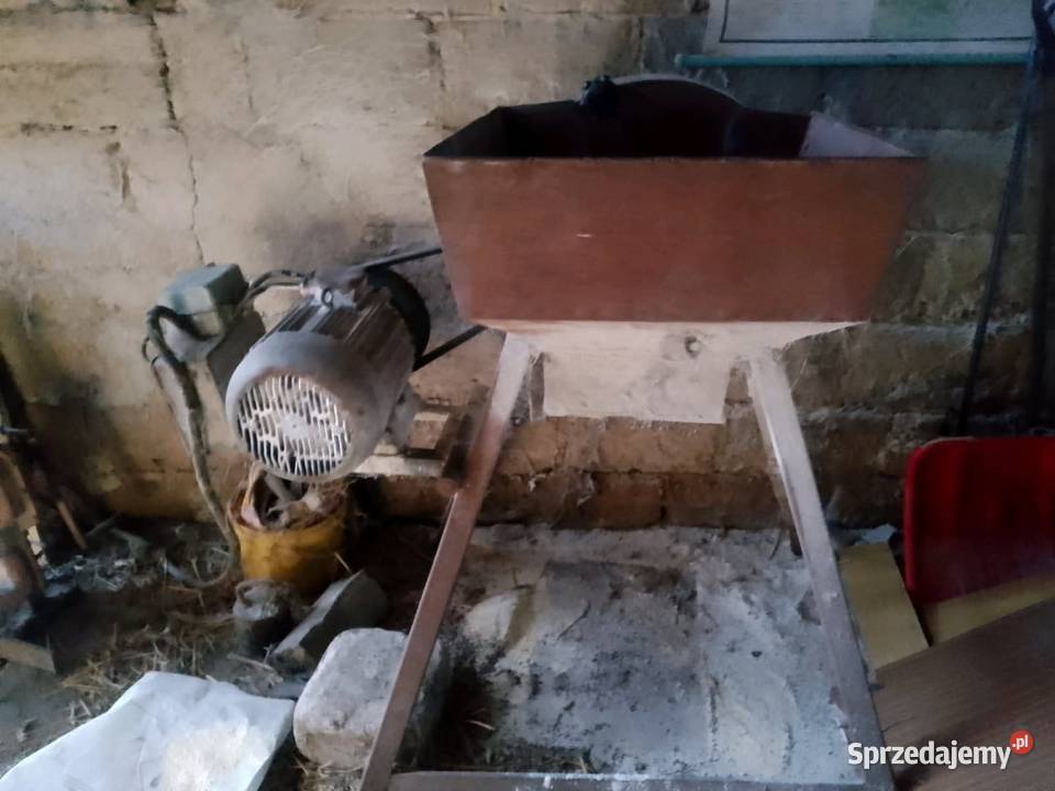 Śrutownik bijakowy 75 kw sprawny Nabyszyce sprzedam