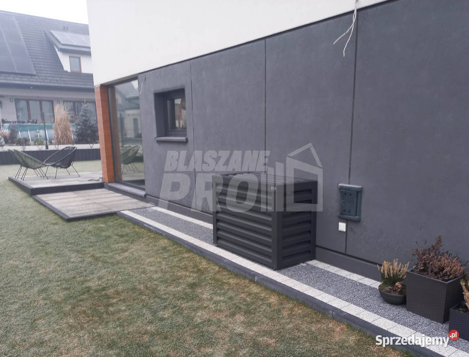 Osłona klimatyzatora pompy ciepła 90x40x80 Płock sprzedam