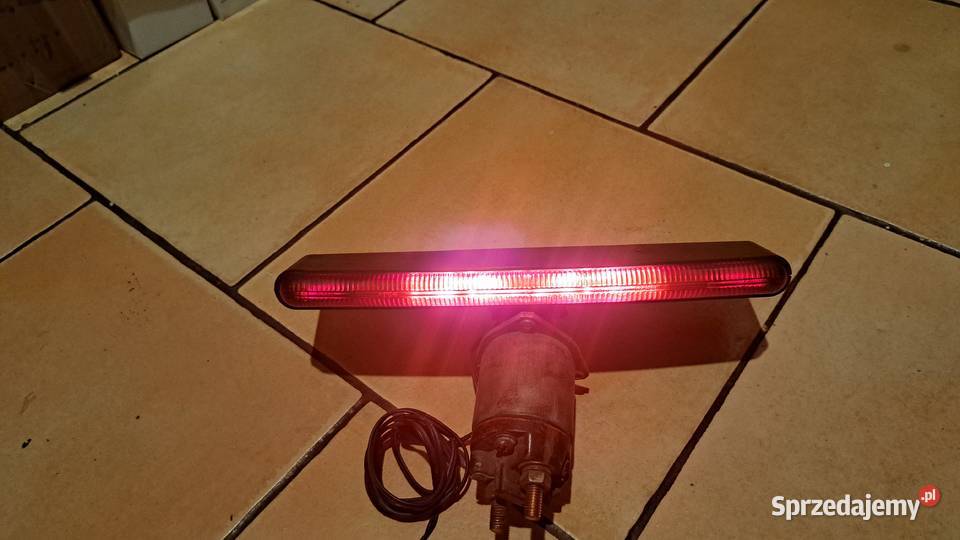 Lampa dodatkowa trzecia STOP PRL osobowe Leszno