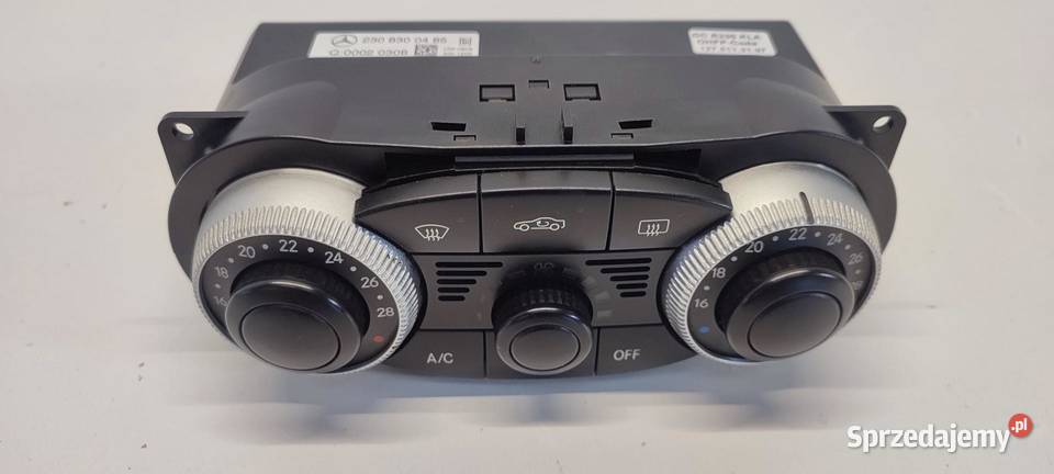 MERCEDES SL R230 PANEL KLIMATYZACJI A2308300485