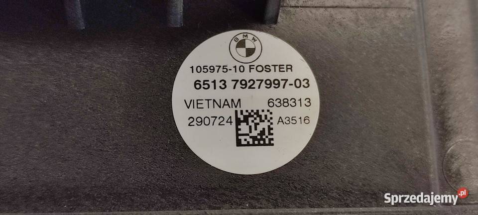 BMW F44 218I GŁOŚNIK SUBWOOFER LEWY 7927997 Części samochodowe