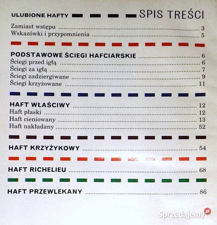 Ulubione hafty Joanna Sławińska