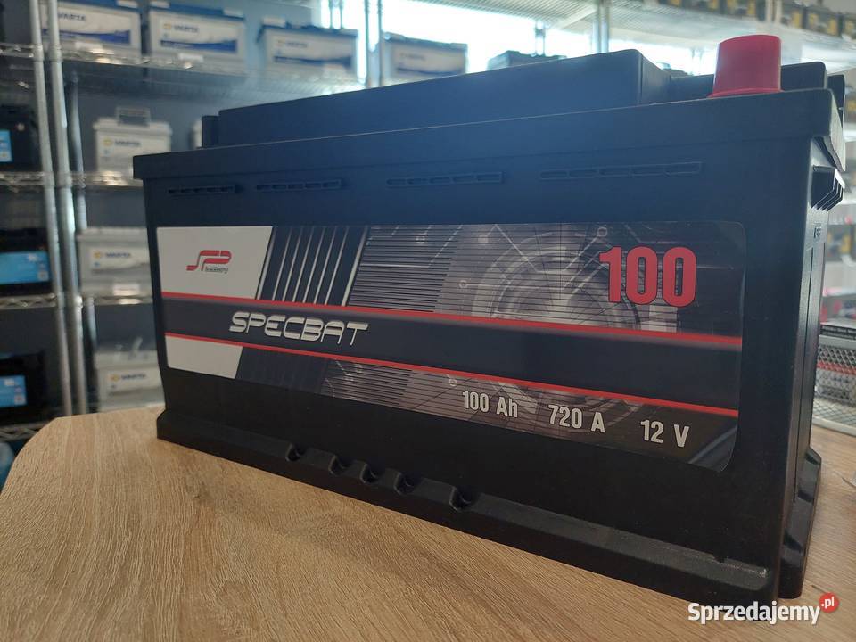 Akumulator SPECBAT 100Ah 720A EN PRAWY PLUS osobowe