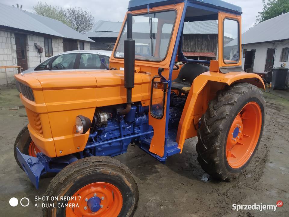 Ciągnik Fiat 450 r lubelskie Łączki-Pawłówek
