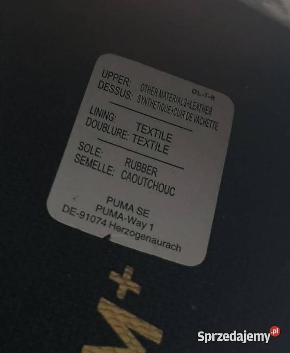 Puma Ferrari baleriny skóra czarne 375 Puma Obuwie sportowe Myślenice