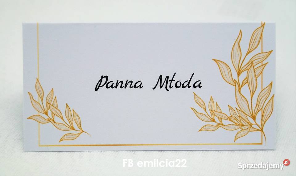 Winietki wykonane na zamówienia ŚLUB Wedding Zielona Góra