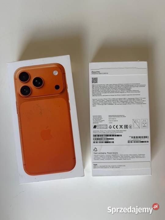 Syndyk sprzeda telefon komórkowy iPhone 17 Pro Warszawa