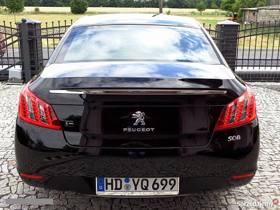 Sprzedam Peugeot 508 SW czarny lubuskie Sulechów