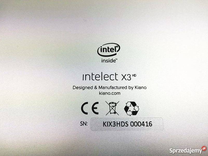 LAPTOP KIANO INTELECT X3 HD 2W1 101 32GB 2GB Strzelin sprzedam
