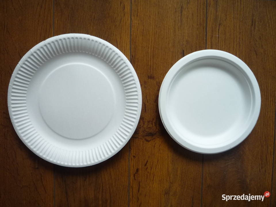 Talerzyki 21 Kubki zielone Papierowe 12 Szczecin sprzedam