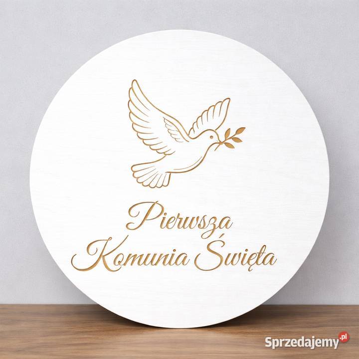 Tablica powitalna na komunię